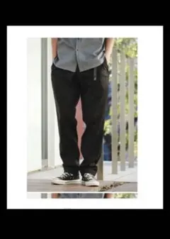 美品⚫️Gramicci GRAMICCI × BEAMS / 別注 スラックス黒