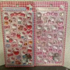 【正規品】ボンボンドロップシール 第二弾 ハローキティ 赤 ピンク