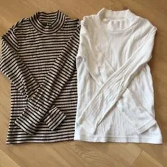 ユニクロ キッズ☆ ロンT2枚セット  130