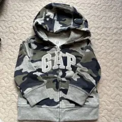 GAP 迷彩柄 フード付きトレーナー 12-18ヶ月