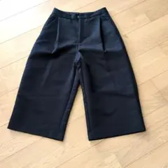 GU　キュロット　ワイドパンツ　ネイビー　Mサイズ