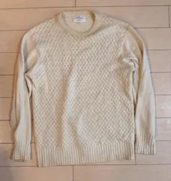 Adam et Ropé ケーブルニットセーター Sサイズ クリーム