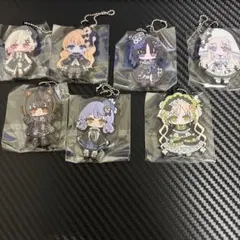 魔法少女ノ魔女裁判 ラバーキーホルダー vol.1コンプリートセット