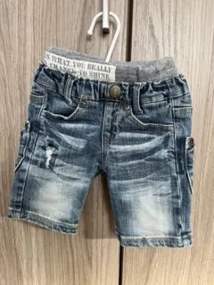 JUNK STORE デニムハーフパンツ 80cmのサムネイル