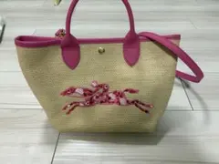 ロンシャン　かごバッグ　ハンドバッグ トートバッグ ショルダーバッグ