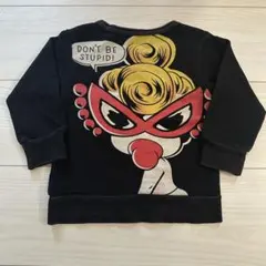 ヒステリックミニ 裏毛トレーナー 90