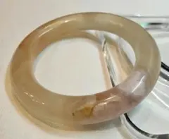 み*み様 桜の瑪瑙 桜メノウバングルNo.62 内径54mm 天然石