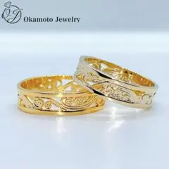 wave lace ring (ハワイアンジュエリー)