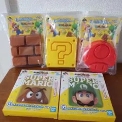 【一番くじ　スーパーマリオ】プレート　サンドイッチメーカー　ルイージ