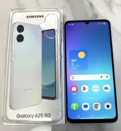GalaxyA25 5G 本体 ライトブルー SCG33 - メルカリ