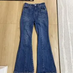 AZUL by MOUSSY ブーツカットデニム S ダークブルー