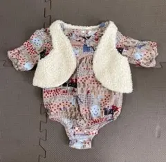 ロンパース & ベスト2点セット　80サイズ