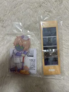 【銀河特急ミルキー☆サブウェイ】 マックス アクリルスタンド 場面キーホルダー
