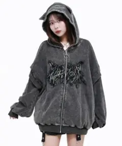 【acha様専用】レフレム 猫耳 ZIPパーカー