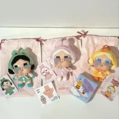 CRYING AGAIN 4点セット ウサギ,カエル,アヒル