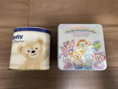 東京ディズニーシー ダッフィー 空き缶 2個セットのサムネイル