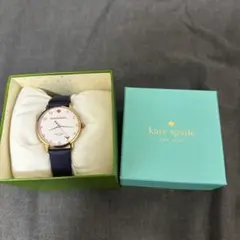 kate spade アナログ時計 ネイビー