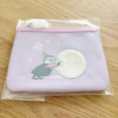 新品　ムーミン　フラットポーチ　リトルミイ