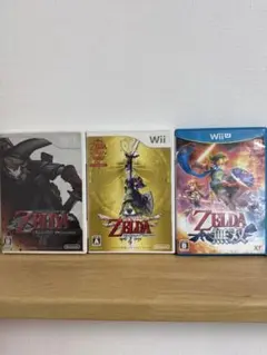 ゼルダの伝説 Wii WiiUソフト 3本セット