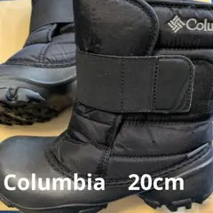 Columbia ブラック 冬用ブーツ ベルクロストラップ