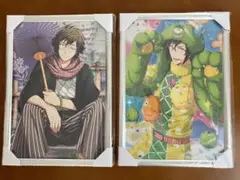 アイドリッシュセブン　アイナナ　二階堂大和　額入り　イラスト　２枚　セット