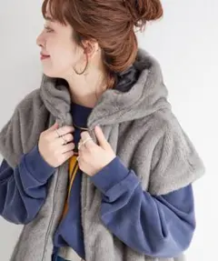 2025年最新】ミンク ベスト フードの人気アイテム - メルカリ