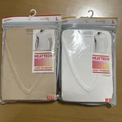 【新品・未着用】ヒートテック VネックT 長袖・半袖 各１着ずつ 計2着