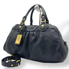 良品 マークバイマークジェイコブス ハンドバッグ 2way レザー 黒 y2k