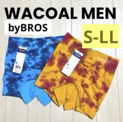 414/9【BROS by WACOAL MEN】ボクサー前とじS-LL 2枚