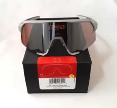 100% S3 Stone Grey クリムゾン ワンハンドレッド サングラス