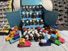 超レア物！スヌーピー マクドナルドワールドツアーフィギュア他多数セット、箱付き