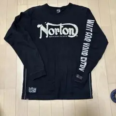 Nortonノートン長袖ロンティー刺繍
