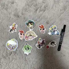 パワーパフガールズ ステッカーセット 10枚①