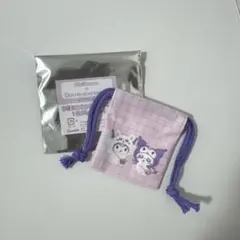 ちいかわ　サンリオ　コラボ　購入特典　巾着　クロミ　モモンガ