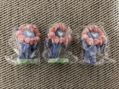 大阪関西万博　ミャクミャクフロッキーフィギュア　3個セット