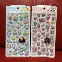 うるちゅるポップシール マイメロ クロミ　2枚セット