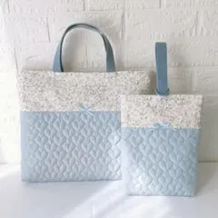 【ながの様専用】ハンドメイド レッスンバッグ 上靴袋