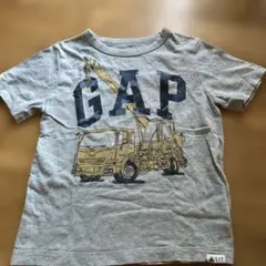 GAP クレーン車 Tシャツ グレー　110cm