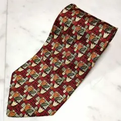 GIVENCHY ジバンシー ネクタイ 総柄 シルク イタリア製