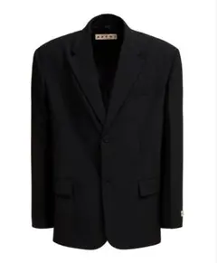 MARNI ブラック テーラードジャケット