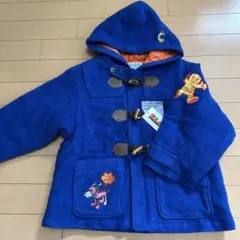 KLC ダッフルコート　100 フリース　ブルー　タグ付き