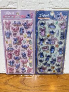 【正規品】ボンボンドロップシール　プチドロップステッカー　スティッチ