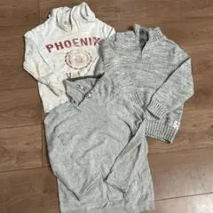 男の子110cm〜120cm 3枚セット　ZARA H&M グローバルワーク