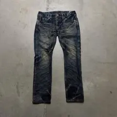 00s archive Blue way denim jeans skinnyのサムネイル