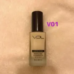 【ほぼ新品】VDL カバーステイン パーフェクティング ファンデーション V01