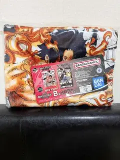 【一番くじ】　ワンピース　カードゲーム　B賞 カードデザインブランケット　エース