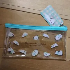 シナモロール＆ポチャッコ ラメ入りポーチ