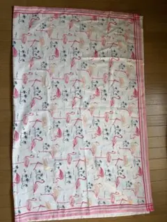 フラミンゴデザイン テーブルクロス.マルチカバー