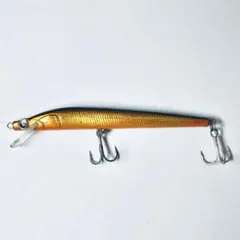 【中古】MURASE MINNOW AQUA BACH ムラセミノー9cm黒金赤