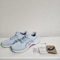 asics Lazream KJ/MG-G 22.0cm ライトブルー 新品